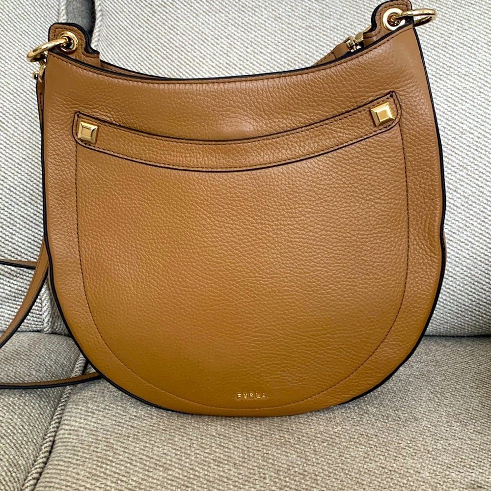 Furla Afrodite Leather Crossbody Bag